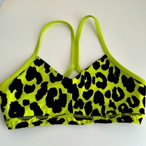 FLEO Leopard Print Reinette Sports Bra